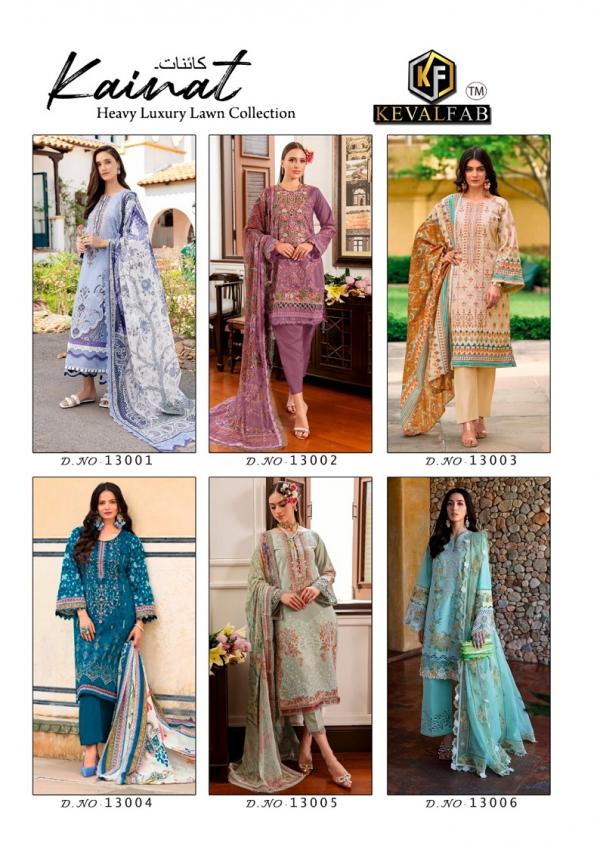 Keval Kainat Vol-13 – Luxury Karachi Lawn Collection